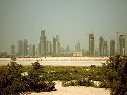 Skyline Sheikh Zayed Road